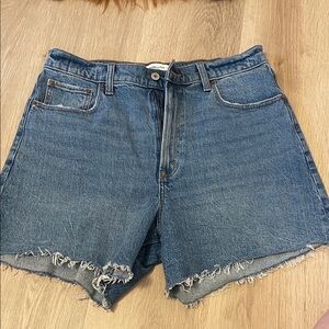 Abercrombie & Fitch Denim Cutoff Shorts